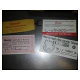 Starrett micrometer 4 inch in box.