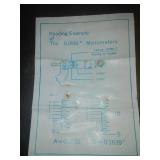 3 micrometers set in wood case.