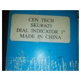 Cen Tech 1 in.  dial indicator in box.