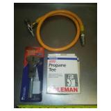 Watch Wrench, air chuck, Propane Tee T.