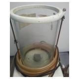 Embalming machine vintage, cast & glass, electric