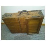 Portable Embalming table 24 x 18 x 8, gorgeous oak.