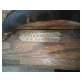 Portable Embalming table 24 x 18 x 8, gorgeous oak.