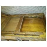 Portable Embalming table 24 x 18 x 8, gorgeous oak.