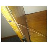 Portable Embalming table 24 x 18 x 8, gorgeous oak.