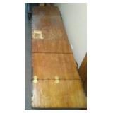 Portable Embalming table 24 x 18 x 8, gorgeous oak.