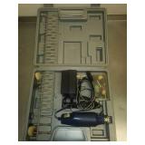 Dremel type tool kit -electric plus attachments.