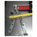 Heavy duty centering support lift