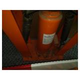 Hydraulic pipe bender with 6 attachments.