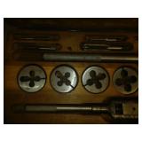 Tap and die set big & nice. case is 32x9.
