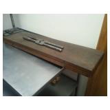 Tap and die set big & nice. case is 32x9.