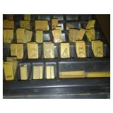 Engraving kit # 47 Double Line Century font