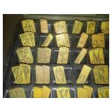 Engraving kit # 70 Dable Line upright script