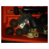 Hundreds of handles and knobs etc