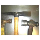 Small Axe pick & hammers.