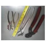 Channel locks & pliers.