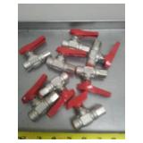 Shut off values  8.