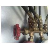 Welding gas controls.