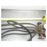 Welding gas controls.