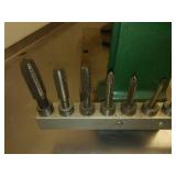 Hand operated Die set  heavy.