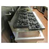 Southbend Gas 8 Burner Grill w/Dual Ovens 34"X49"X48"