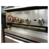 Gas Grill w/Silver King Refrigerated Base 31"X50"X44"