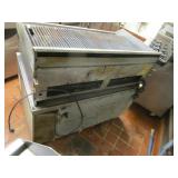 Gas Grill w/Silver King Refrigerated Base 31"X50"X44"