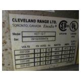 Cleveland Electric Dual Kettle Cooker 16 1/2" Kettles 24"X57"X45"