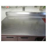 SS Sink Table w/Cabinet 30"X90"X36"