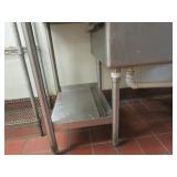 SS Sink Table 30"X72"X36"