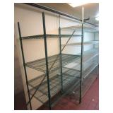 (7) Wire Racks (2) 24"X60"X87" (2) 18"X60"X87" (1) 18"X36"X87" (1) 24"X42"X87" (1) 18"X42"X87"