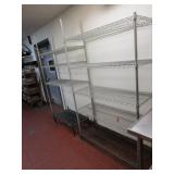 (2) Wire Racks 18"X48"X75"