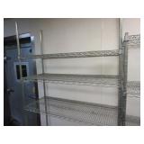 (2) Wire Racks 18"X48"X75"