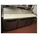 Victory Refrigerated Prep Table/Cabinet 88"X35"X46"