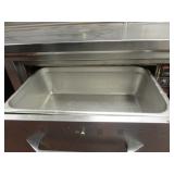 Prep Table w/Full Length Top Warmer, (2) Refrigerated Sections, (3) Warmer Drawers, Sink & Micros Integrated Serving System