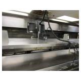 Prep Table w/Full Length Top Warmer, (2) Refrigerated Sections, (3) Warmer Drawers, Sink & Micros Integrated Serving System