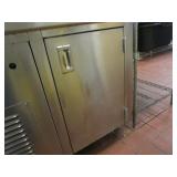 Prep Table w/Full Length Top Warmer, (2) Refrigerated Sections, (3) Warmer Drawers, Sink & Micros Integrated Serving System