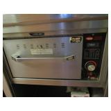 Prep Table w/Full Length Top Warmer, (2) Refrigerated Sections, (3) Warmer Drawers, Sink & Micros Integrated Serving System