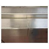 Prep Table w/Full Length Top Warmer, (2) Refrigerated Sections, (3) Warmer Drawers, Sink & Micros Integrated Serving System