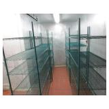 (4) Wire Racks 24"X48"X75"