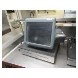 Prep Table w/Full Length Top Warmer, (2) Refrigerated Sections, (3) Warmer Drawers, Sink & Micros Integrated Serving System