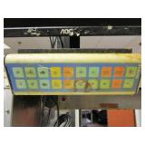 Prep Table w/Full Length Top Warmer, (2) Refrigerated Sections, (3) Warmer Drawers, Sink & Micros Integrated Serving System