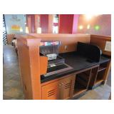 Server Station w/Fountain Pop Dispenser 8