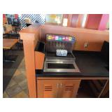 Server Station w/Fountain Pop Dispenser 8