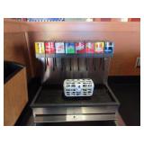 Server Station w/Fountain Pop Dispenser 8