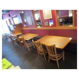 Tables, Chairs & Booth Seating