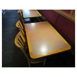 Tables, Chairs & Booth Seating