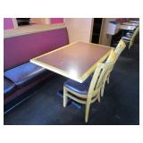 Tables, Chairs & Booth Seating