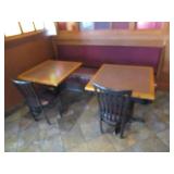 Tables, Chairs & Booth Seating