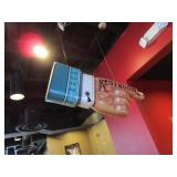 Restroom Sign 32"X10"X5"